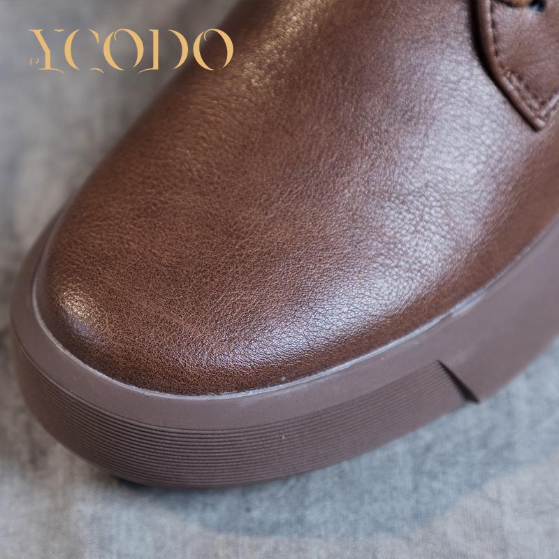 Cizme din piele naturala fete de toamna si iarna, cizme din piele studenta, cizme de dama