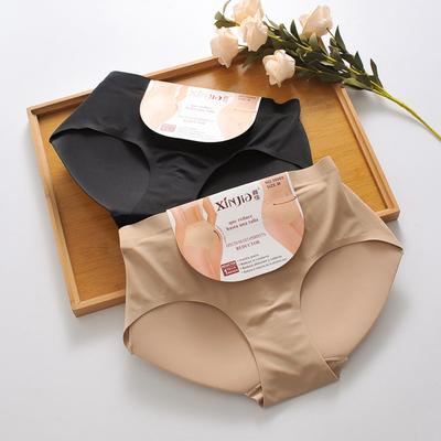 Braguitas de Cintura Baja con Control de Abdomen y Levantamiento de Cadera Transfronterizas con Almohadillas de Cadera Curvas Sin Costuras