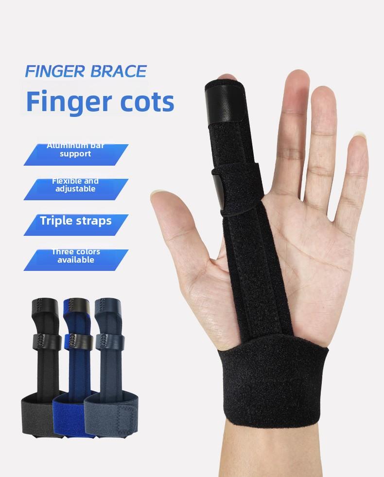 Trigger Finger Splint Fixing Brace Adjustable Straighten Sprain Dislocation Release Pain Relief Corrector Support Healthy Care