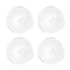 4Pcs Wand Haken Rostfrei Korrosion Beständig Einfache Installation Edelstahl Wasserdicht Saug