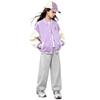 Disney Girls' Casual Sports Baseball Jacket and Harem Pants Set