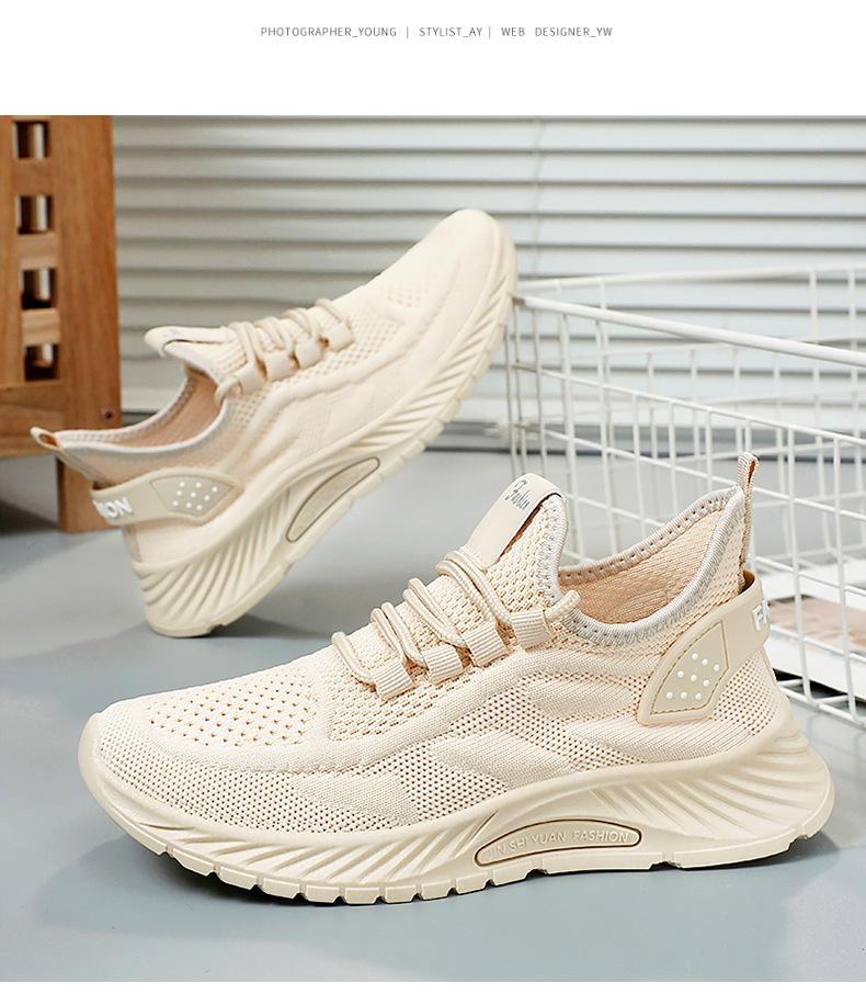 Hair Women's Shoes Autumn Sports Shoes Soft-soled Running Shoes Mesh Shoes Single Shoes KT