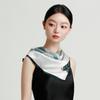 New 12mm silk crepe satin 100% mulberry silk scarf, high-end versatile accessory, silk scarf square scarf