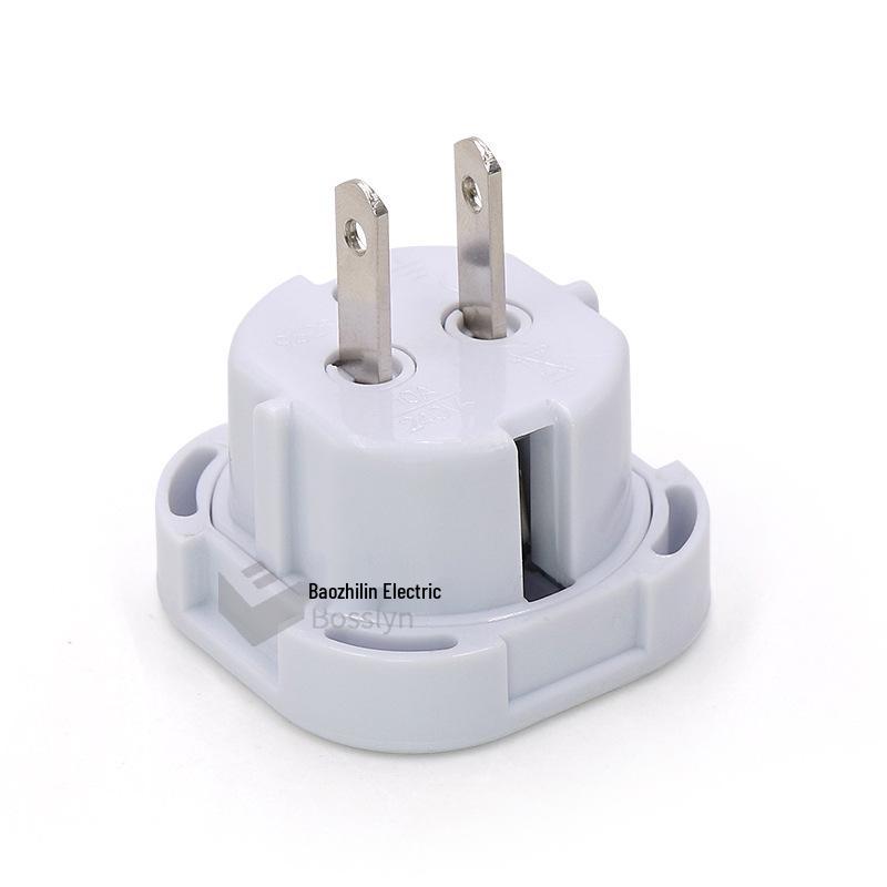 Dual-Use All-Copper UK to US/Australian Adapter Plug