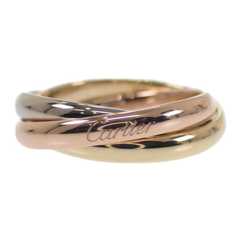 CARTIER  B4235149 #9(JP Size) ring K18 white gold/K18 yellow gold Women