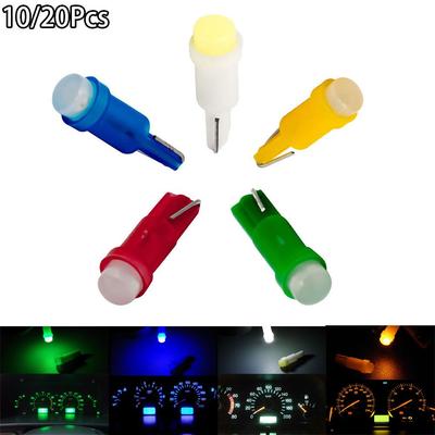 10/20pcs 12V Wedge Multi-color Car Interior Bulbs Dashboard Light Gauge Instrument Auto