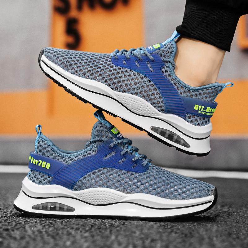 Men's Casual Sneakers Breathable Running Fitness Outdoor Light Comfort Sweat Absorption Mesh Shoes Tennis Men Spring Summer