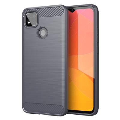 Custodie in Silicone Antiurto per Xiaomi Redmi 9C NFC 9 Activ 9c Custodia in Fibra di Carbonio per Mi Poco C3 C31 Copertura Posteriore Opaca e Morbida Fundas
