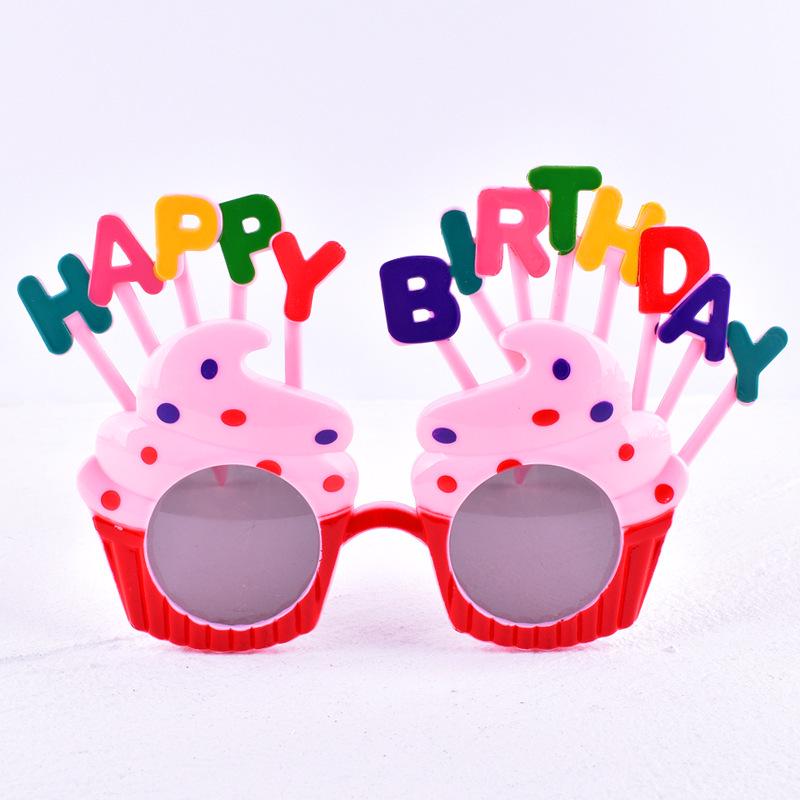 First Birthday Baby Party Hats & Glasses Set - Festive Cake Decoration & Theme Props