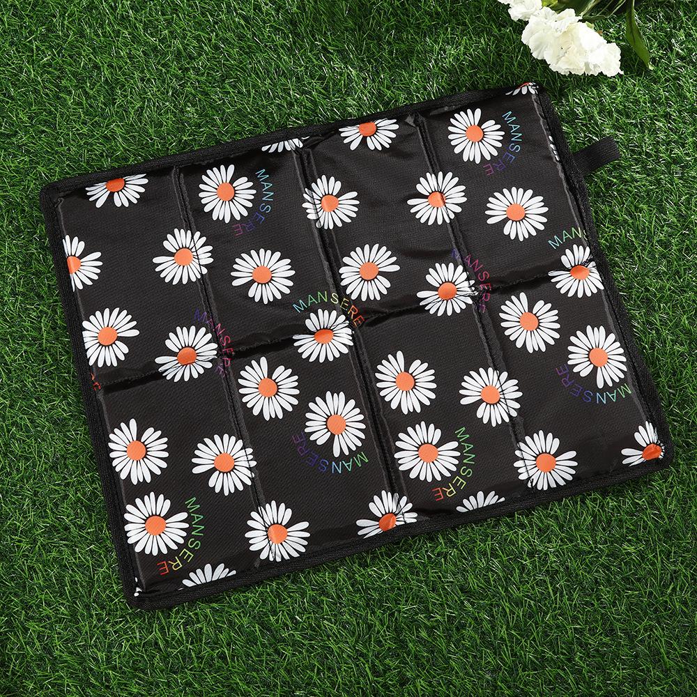 Thickened printed 20% off folding seat cushion adult outdoor mattress cool, hot, dirty and moisture-proof seat cushion camping 44cm*34cm