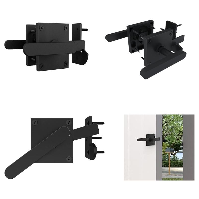 Resettable Sturdy Stainless Steel Fence Padlock Practical Steel Shackles for Enhances Security Portable for Lockers