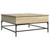 Vidaxl Coffee Table, Sonoma Oak, 95X95X45 Cm