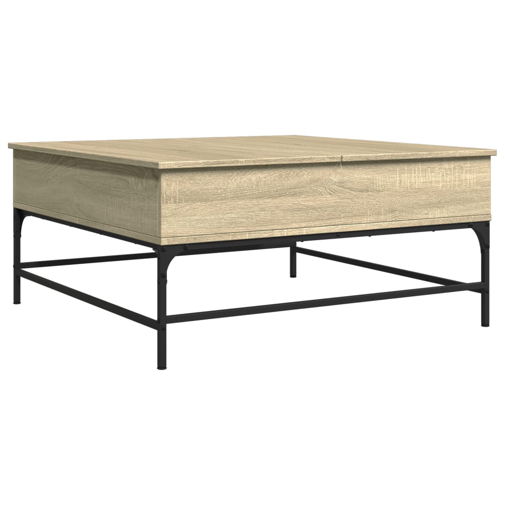 Vidaxl Coffee Table, Sonoma Oak, 95X95X45 Cm