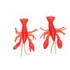 Fishing Shrimps Lures Glowing Luminous Soft   Lifelike Silicone Shirmps Bait