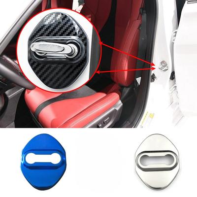 4pcs Car Interior Door Lock Buckle for for Honda Acura Car Styling Car Door Lock Cover Car Protective Accessories