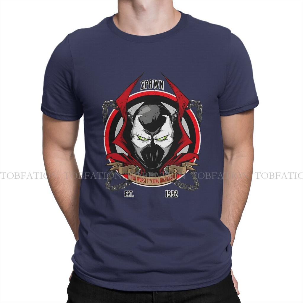 Your Worst Nightmare Men TShirt Spawn Comic Crewneck Short Sleeve 100 Cotton T Shirt Funny High Quality Birthday Gifts