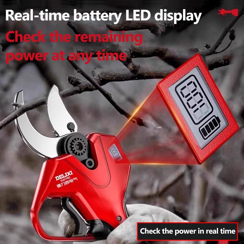 Brushless Electric Pruning Shears Cordless Fruit Tree Branches Scissors Power Tool For Makita Battery Pin
