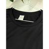 Men'S Black Crew Neck Sweatshirt - Loose Fit Street Style Pullover Perfect for Party Gifts And Casual Outfits - Machine Washable