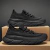 European New Spring Casual Sports Board Shoes Men's Pedal Thick-soled Fly-woven Breathable Men's Shoes Niche and Lightweight