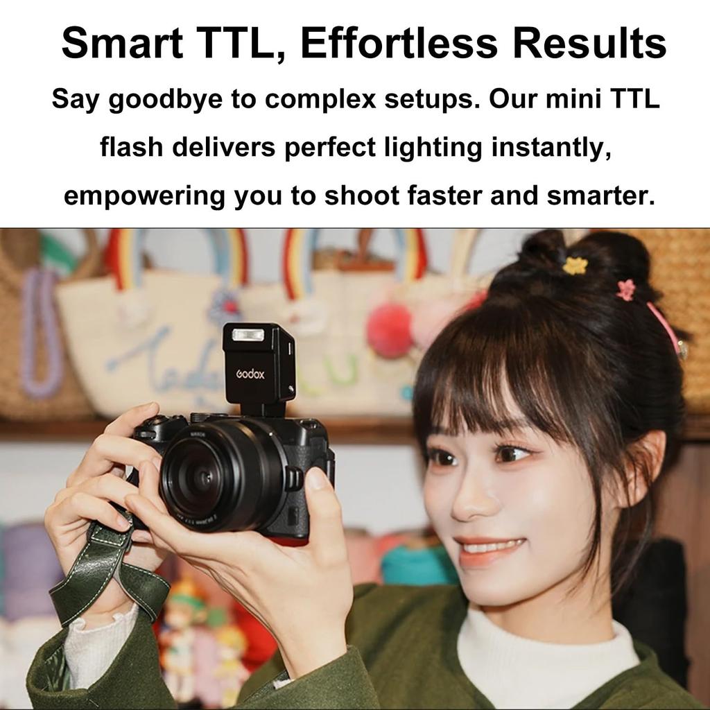 Godox iT20 N TTL Camera Flash with Lithium Nikon Camera Flash Digital Camera with Standard Hot Second Recycle 700 Full Power Flashes iT20-N