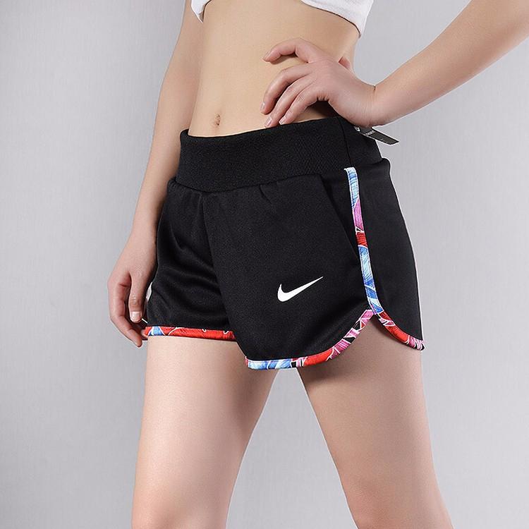 Nike Floral Print Running Shorts Women Shorts Black BV8881-010
