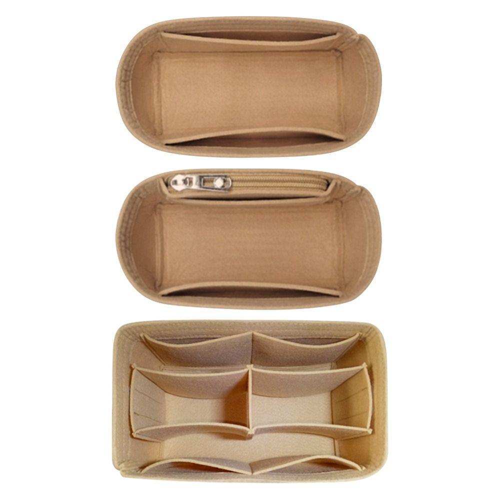 Filcowa Wkładka do Torebki Organizer do Przechowywania Kosmetyczka Liner do Torebki Podpora Przenośny Organizer do Torebek dla LV Nice Nano/Mini/BB/Vanity