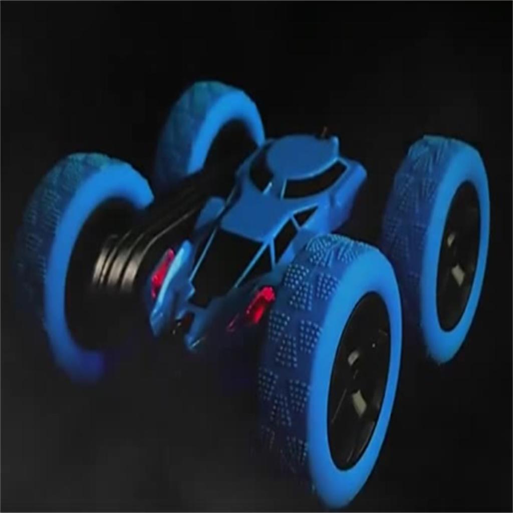 Remote Control Stunt Car Double Sided 360 Degrees  Flip Dual Color Lighting 50m Control Range 2.4Ghz RC Car Toy