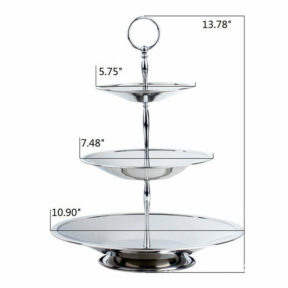 Handle Cake Stand Party Rod 3 Tier Accessories Baking