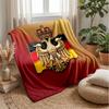Couverture Flottante Imprimée Football Belgique Douce pour la Peau Chaude Décorative pour Canapé Lit Intérieur Usage Quotidien