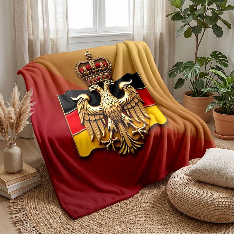 Couverture Flottante Imprimée Football Belgique Douce pour la Peau Chaude Décorative pour Canapé Lit Intérieur Usage Quotidien