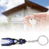 PVC   Diving Theme Key   Unique Short Flipper Shape Keychain Fin Key  Gift