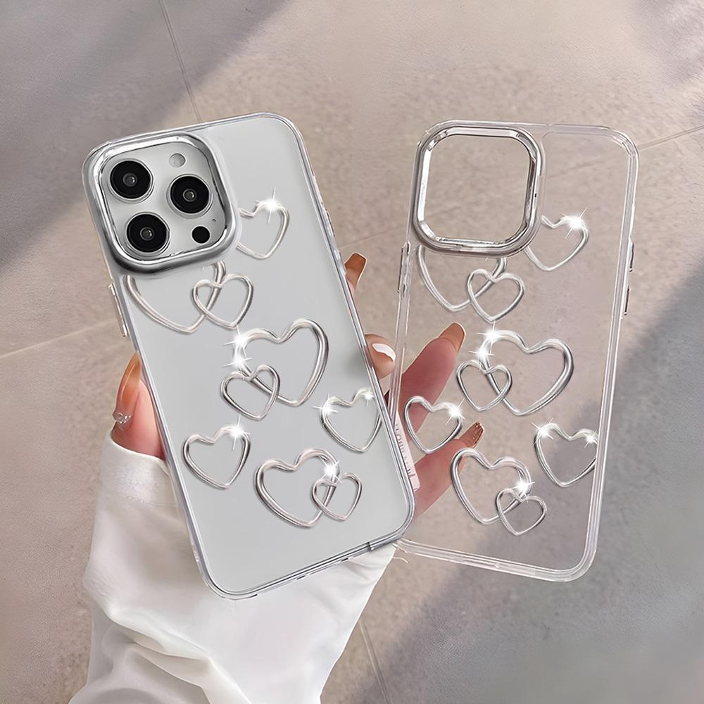 Priehľadný obal na telefón pre iPhone 11 12 13 iPhone 13 14 15 Pro 15 16 Pro Max Samsung A15 A16 A25 A26 A55 A56 S25 S24 S22 S23 Ultra S25 Edge
