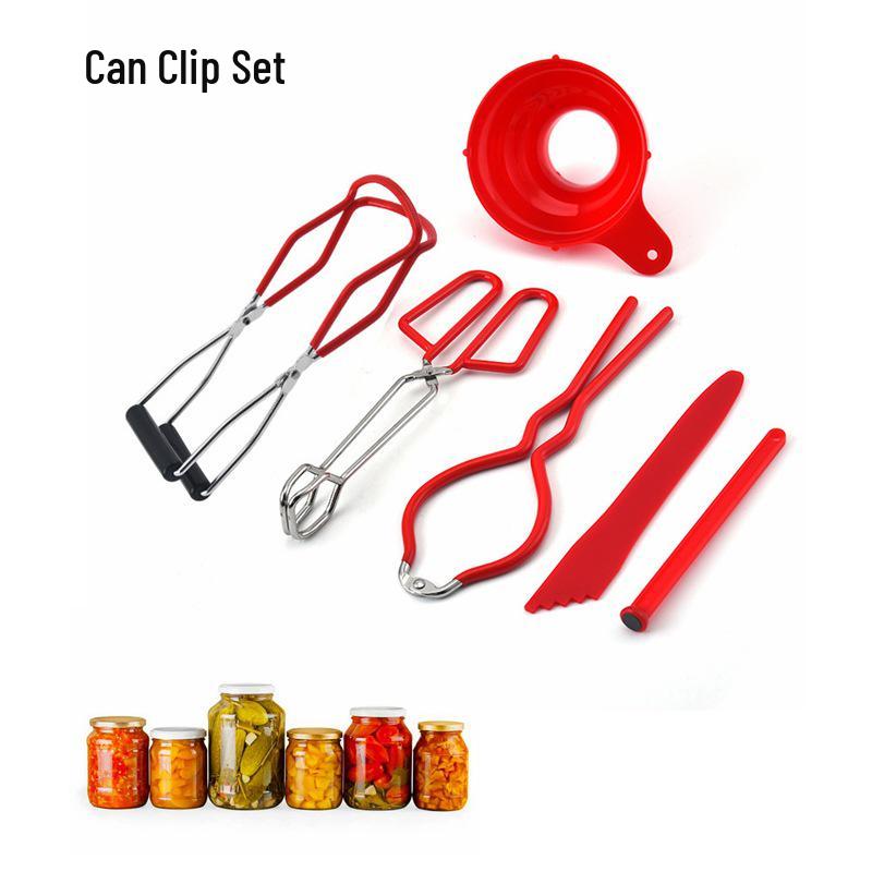 Anti-scalding Non-slip Jar Lifter Tongs Set for Jam Making