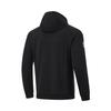Li Ning Cba Series Professional Basketball Logo Print Sweatshirt Men Sweatshirt Black AWDT883-1