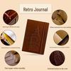 Exclusive Big Ben 3D Embossed A5 Retro Hardcover Planner Notebook with Band Binding