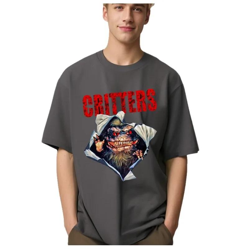Critters the Movie T Shirt Men Fashion Men T Shirt Tee Print Short Sleeve Tshirt Women Top Luxury Brand Cotton T-Shirt Clothes