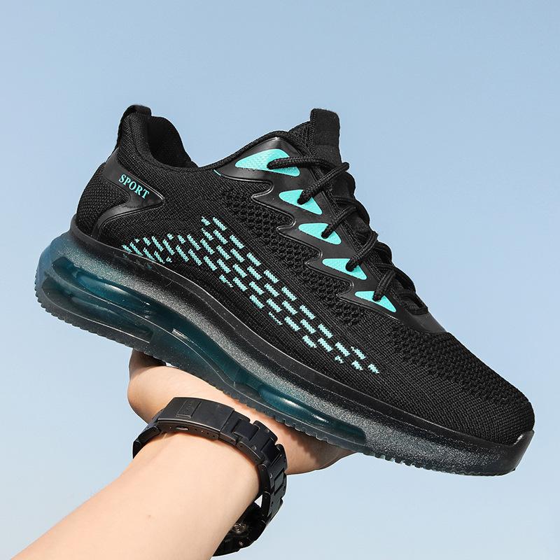 

Summer new fashion sneakers large size casual versatile running shoes dad shoes men s shoes 44 чорний
