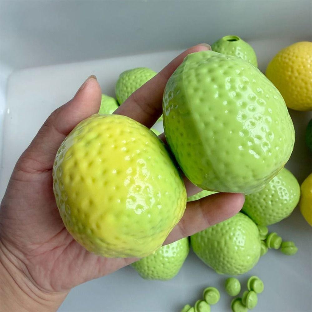 Flexible DIY Empty Ball Skin Changing-color DIY Pressure Ball Kit Lemon Ball Skin Children Gift