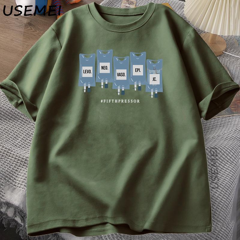 ICU Nurse T Shirt Jesus Christ Tshirt Casual Cotton Short Sleeve Tshirts Unisex Women High Quality Tees Clothing Streetwear