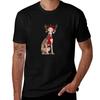 Italian Greyhound Dog Christmas Tshirt Soft Cotton Print Tshirt