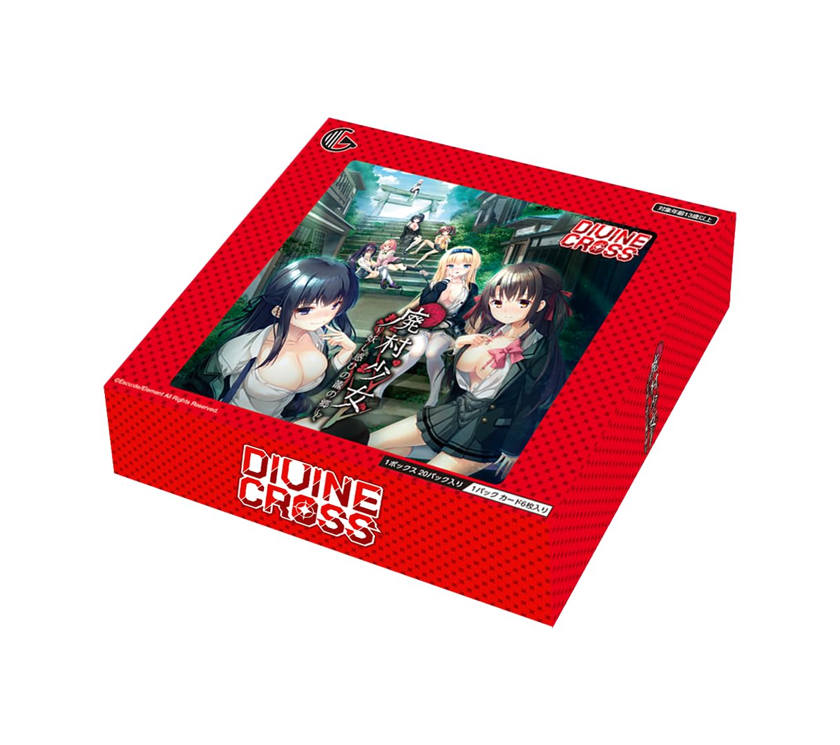 

TCG Заброшенная Деревенская Девочка БОЖЕСТВЕННЫЙ КРЕСТ КОРОБКА 20 паков