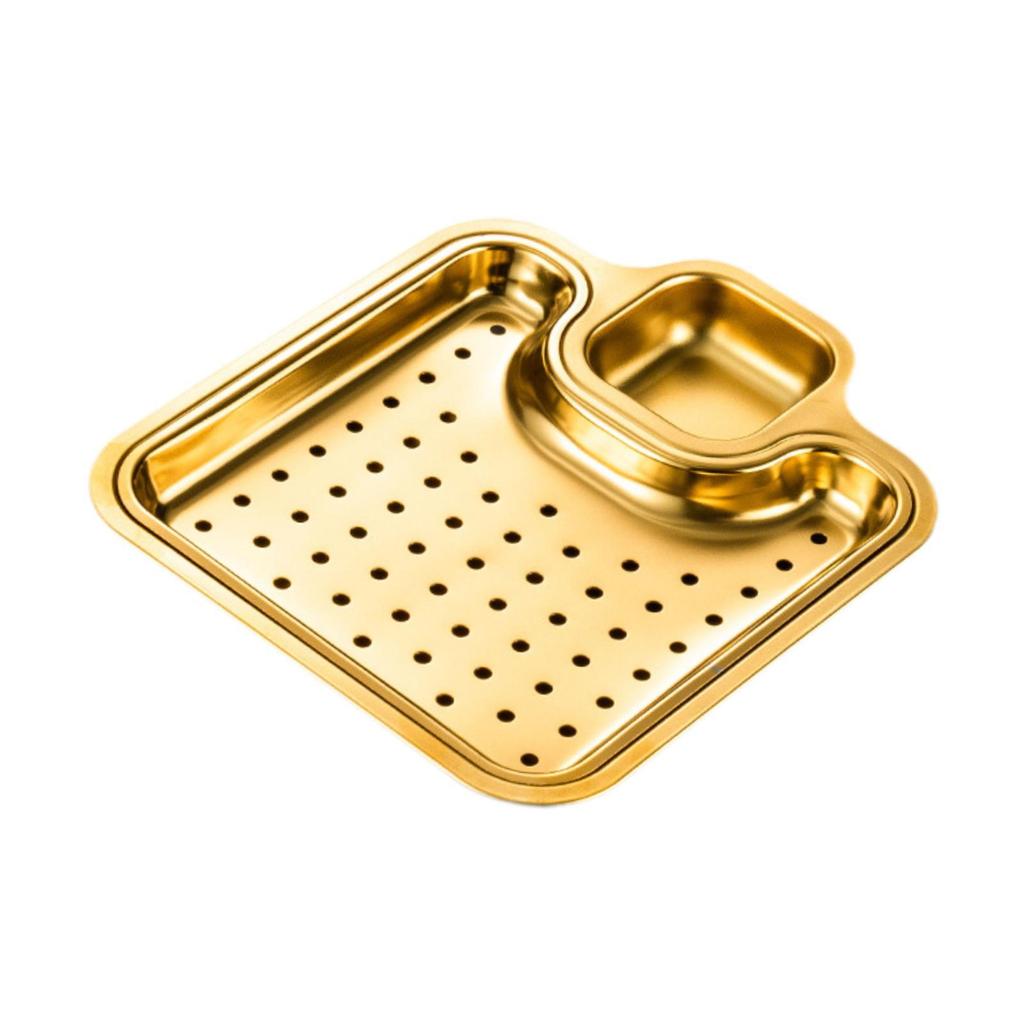 Roasting Pan Bakeware Compartment Fried Food Server for Garlic Rings Chicken