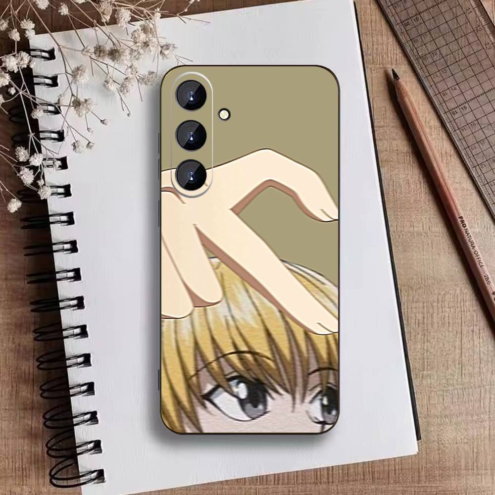 

S-Killua Zoldyck H-Hunter X Hunter Phone Case For Samsung Galaxy A73,A72,A71,A70,A52,A51 Others Soft Black Cover Samsung a13 5g