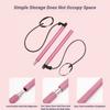 Portable Yoga Pilates Bar Stick With Resistance Band For Muscle Toning Fitness Stretching Body Workout Exercise
