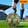 Royal Emblem Design Soccer Ball Suitable for Both Training and Competition Outdoor Sports No. 5 Football Wear-resistant and Slip-resistant