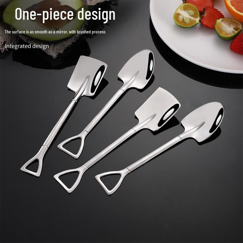 Creative Retro Stainless Steel Watermelon Shovel Spoon