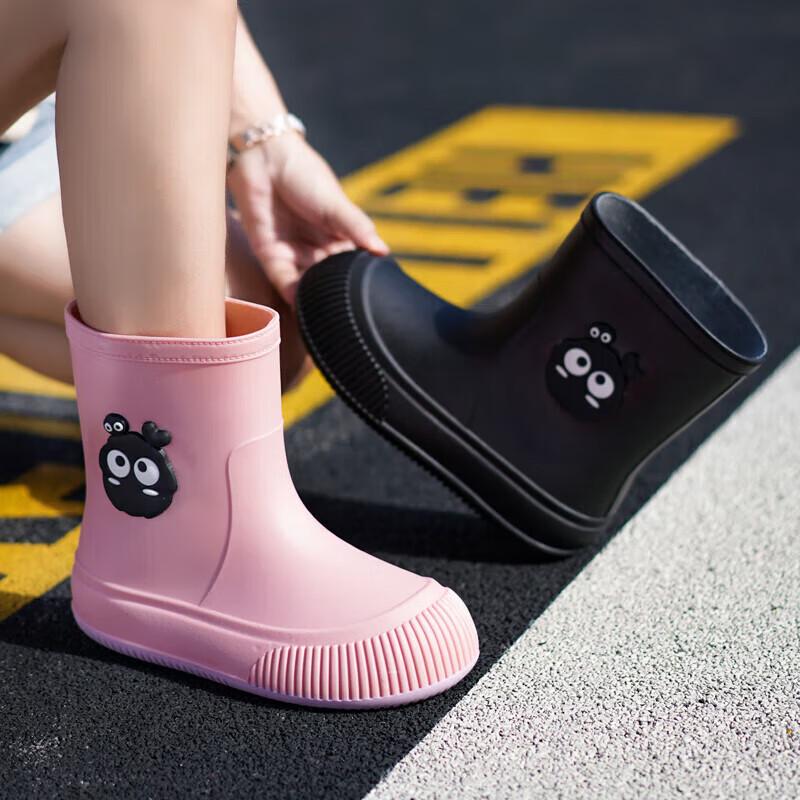 Wasserdichte Regenstiefel für Damen, mittelhoch