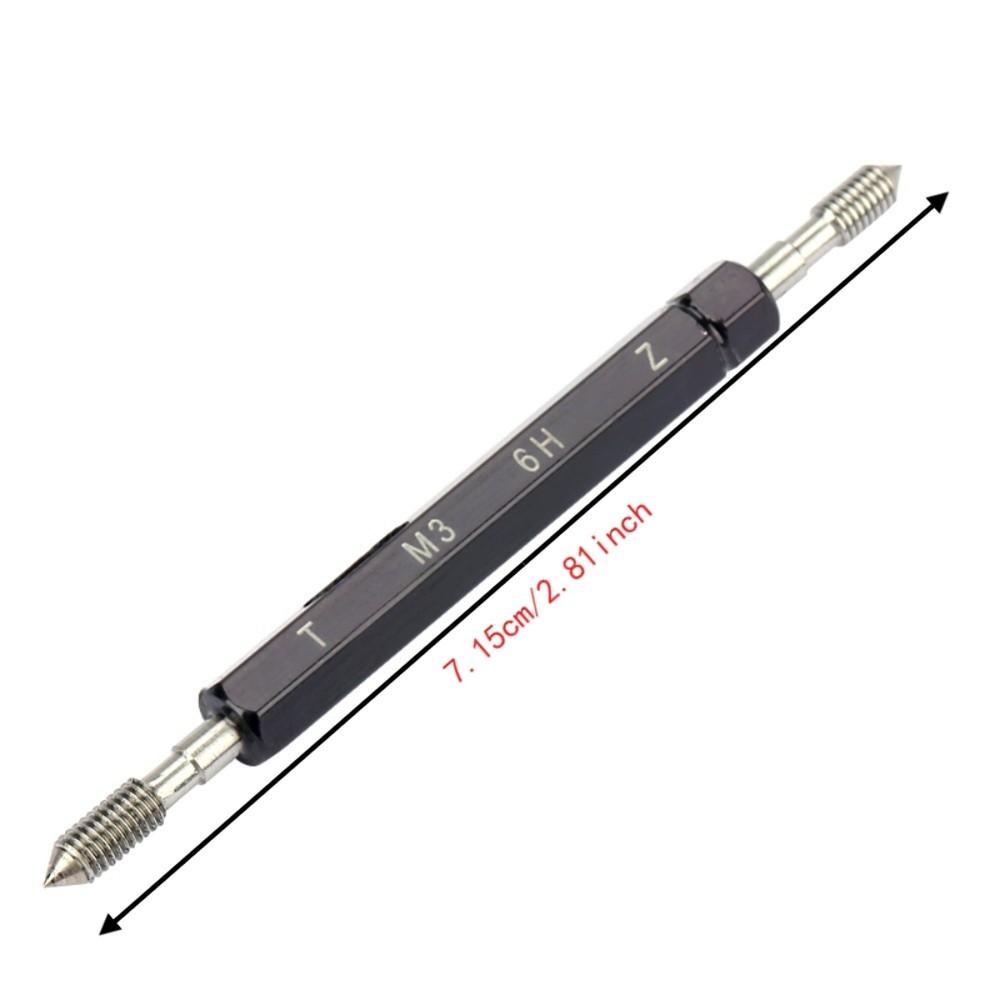 6H Tolerance Thread Gage Set M3 x 0.5 Thread Metric Thread Gauge  For Quality Control