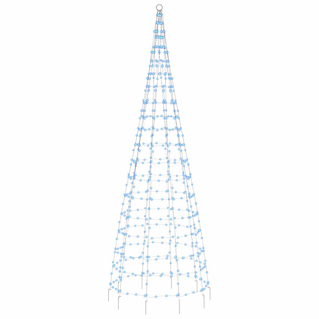 LED Christmas Tree 550 LEDs Blue 300 cm