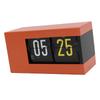 Kalender Klappuhr LED-Anzeige Automatisches Umblättern 12 Stunden AM PM Retro Ewiger Kalender Klappuhr
